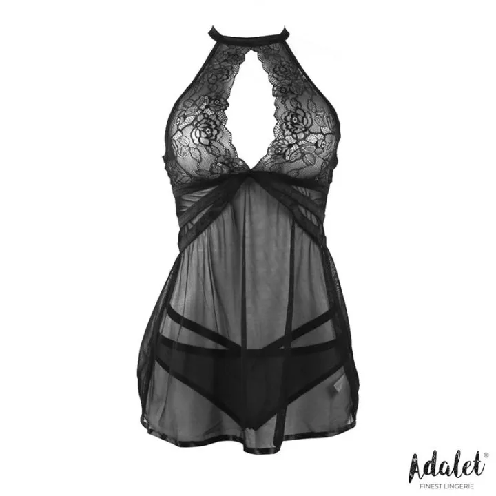 Jess Babydoll y Braguitas Talla 44-46 de Adalet Lingerie