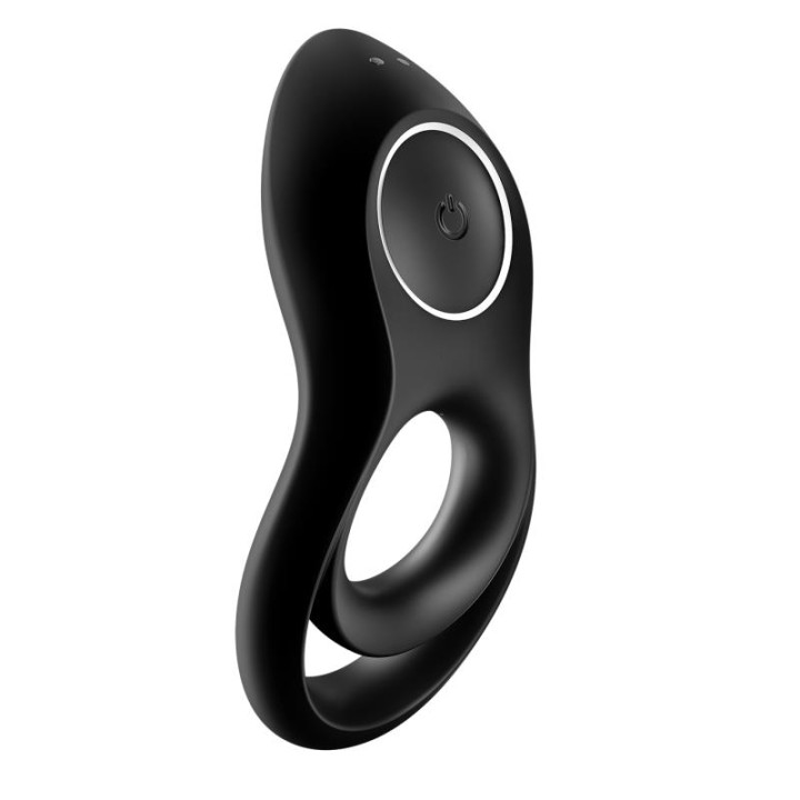 Anillo para el Pene Legendary Duo USB Negro de Satisfyer | VibraZon