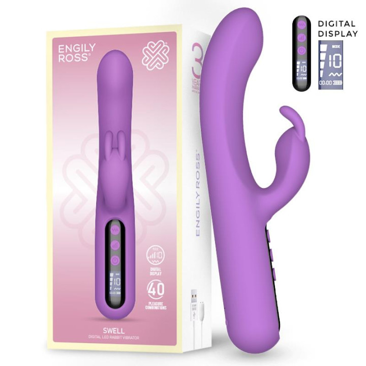Swell Vibrador con Pantalla Digital y Gran Potencia | VibraZon