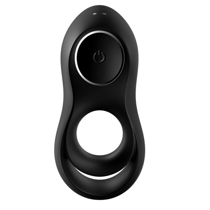 Anillo para el Pene Legendary Duo USB Negro de Satisfyer | VibraZon