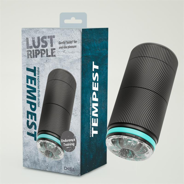 Tempest Masturbador Manual Negro de Chisa | VibraZon