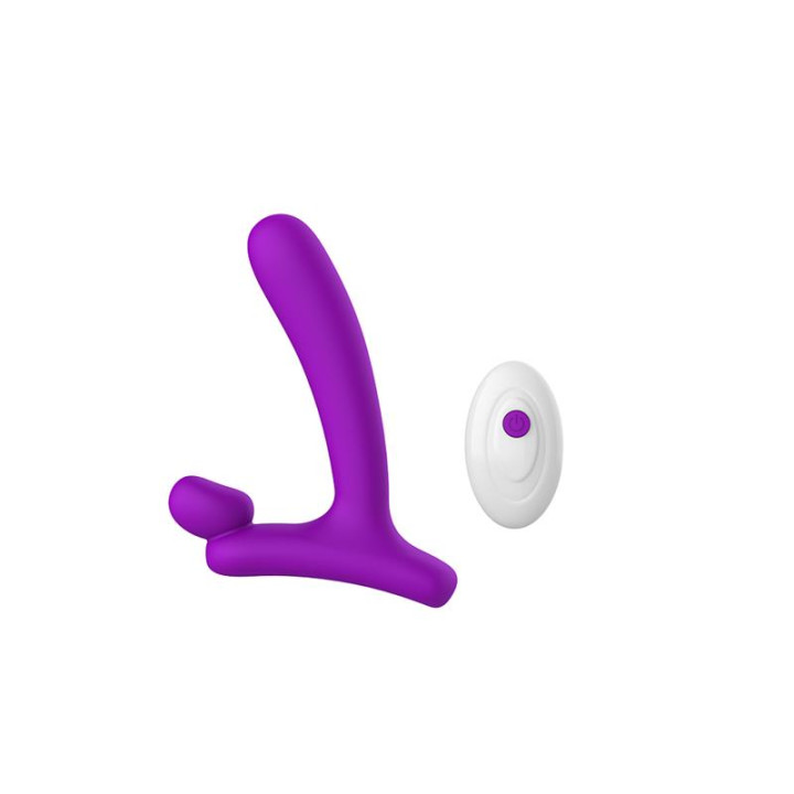 Horny Hunter Plug Anal con Vibración y Control Remoto Silicona Líquida USB de Chisa | VibraZon
