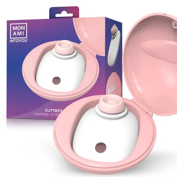 Cuttiest Estimulador con Tapping y Caja Protectora de Carga Magnética de Mon Ami