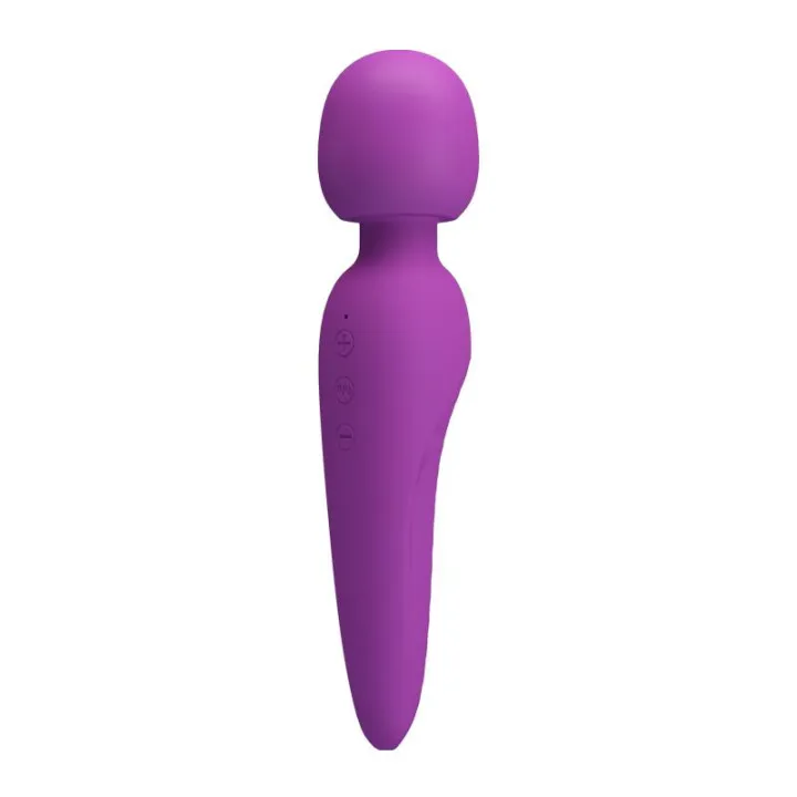 Meredith Masajeador USB Violeta de Prettylove
