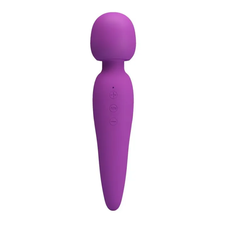 Meredith Masajeador USB Violeta de Prettylove