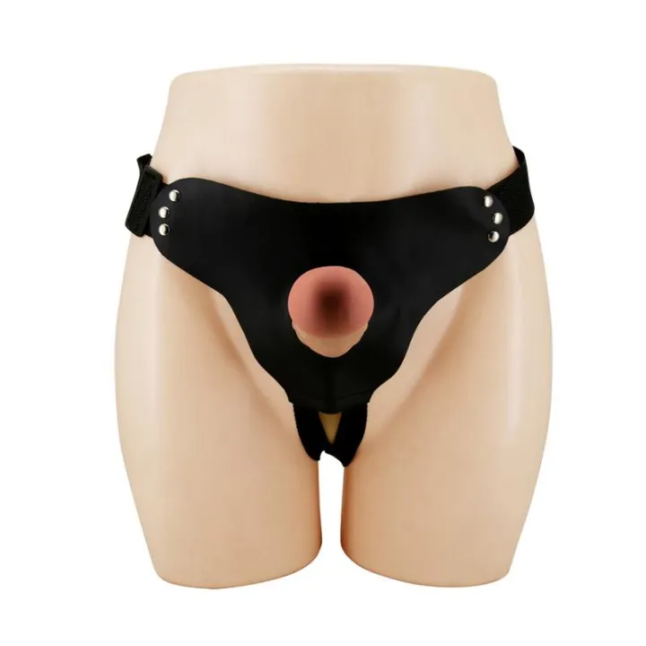 Arnés con Dildo Hueco Stark de Prettylove