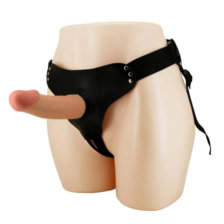 Arnés con Dildo Hueco Stark de Prettylove