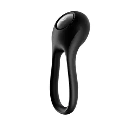 Anillo para el Pene Majestic Duo USB Negro de Satisfyer
