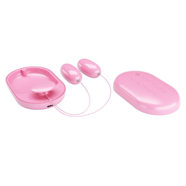 Fun Box Balas Vibradoras con Control Remoto Rosa de Prettylove | VibraZon
