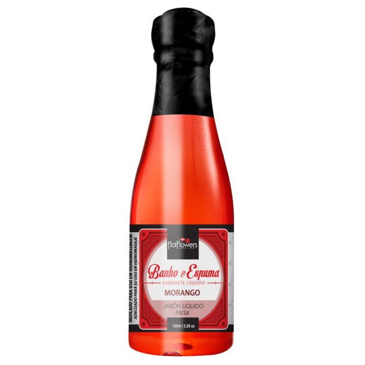 Espuma Baño Fresas 150 ml de Hot Flowers | VibraZon