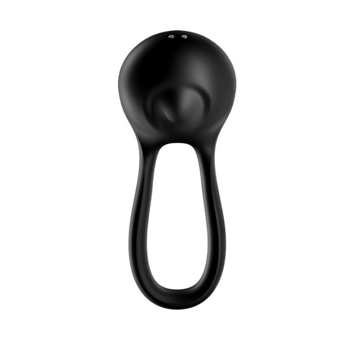 Anillo para el Pene Majestic Duo USB Negro de Satisfyer | VibraZon