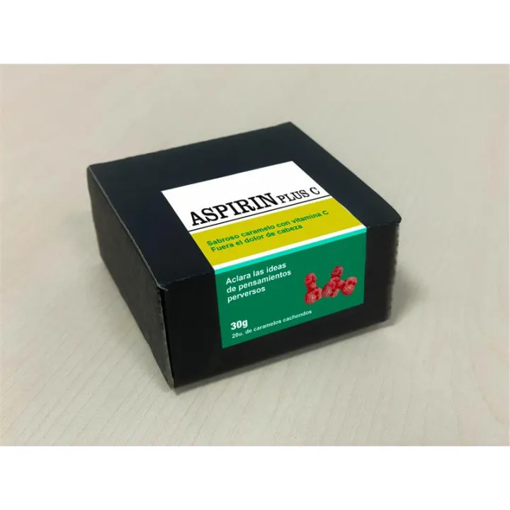 Caja Caramelos Aspirin Plus C 20 und 30 gr de Diverty Sex