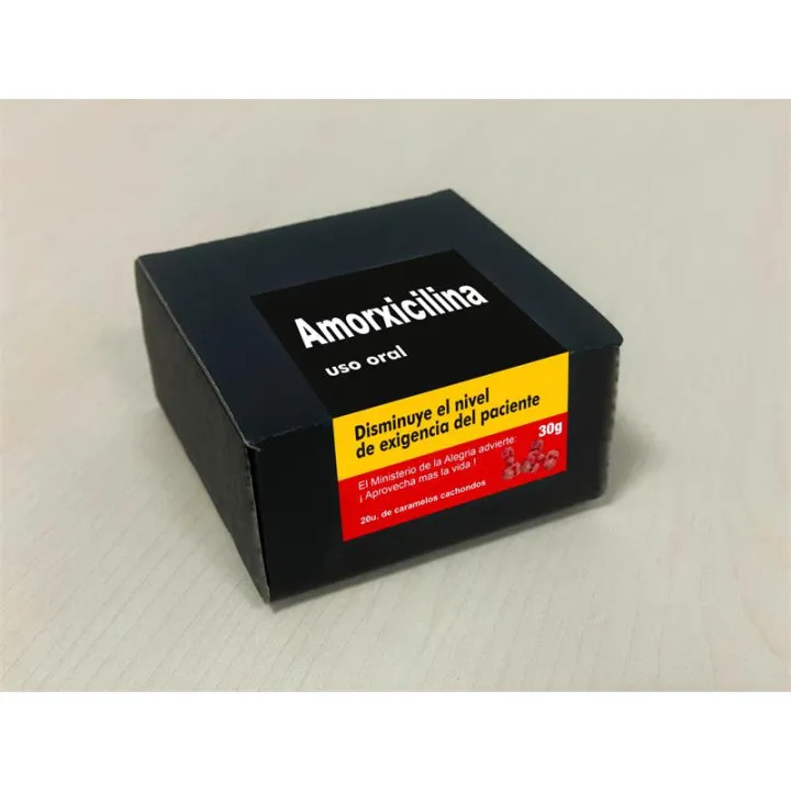 Caja Caramelos Amorxicilina 20 und 30 gr de Diverty Sex