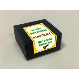 Caja de 8 Bombones Chocolate Puro Forma Pene de Diverty Sex | VibraZon