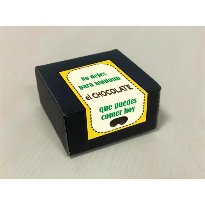 Caja de 8 Bombones Chocolate Puro Forma Pechos de Diverty Sex