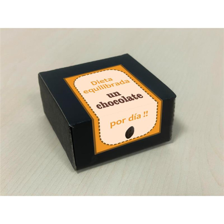 Caja de 8 Bombones Chocolate Puro Forma Labios Vagina de Diverty Sex | VibraZon