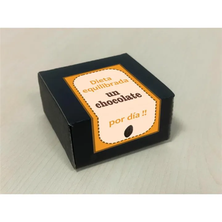 Caja de 8 Bombones Chocolate Puro Forma Labios Vagina de Diverty Sex