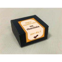 Caja de 8 Bombones Chocolate Puro Forma Pene de Diverty Sex | VibraZon