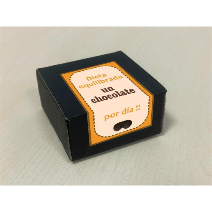 Caja de 8 Bombones Chocolate Puro Forma Pechos de Diverty Sex | VibraZon