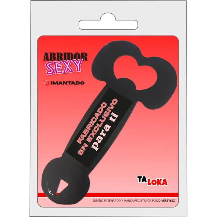 Abridor Metálico Imandado en Forma Pene de Taloka