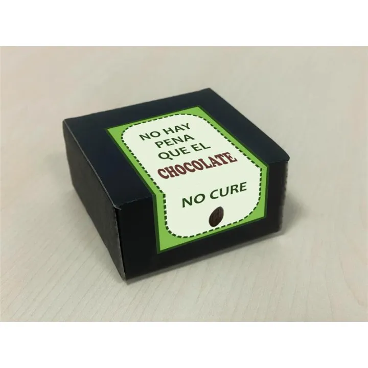 Caja 8 Bombones Chocolate Puro Forma Labios Vagina de Diverty Sex