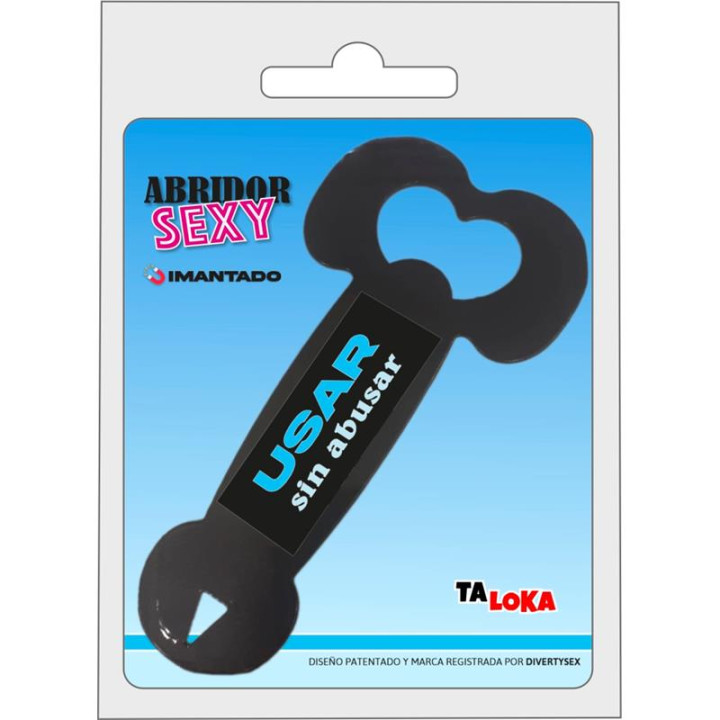 Abridor Metálico Imantado en Forma Pene de Taloka | VibraZon