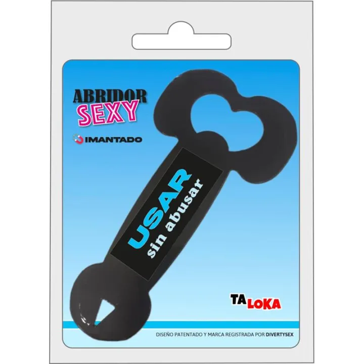 Abridor Metálico Imantado en Forma Pene de Taloka