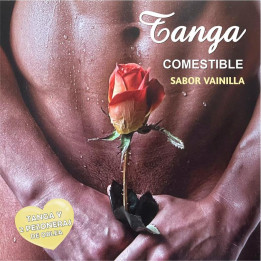 Tanga de Oblea y 2 Pezoneras Sabor Vainilla Chico de Hot Flowers | VibraZon