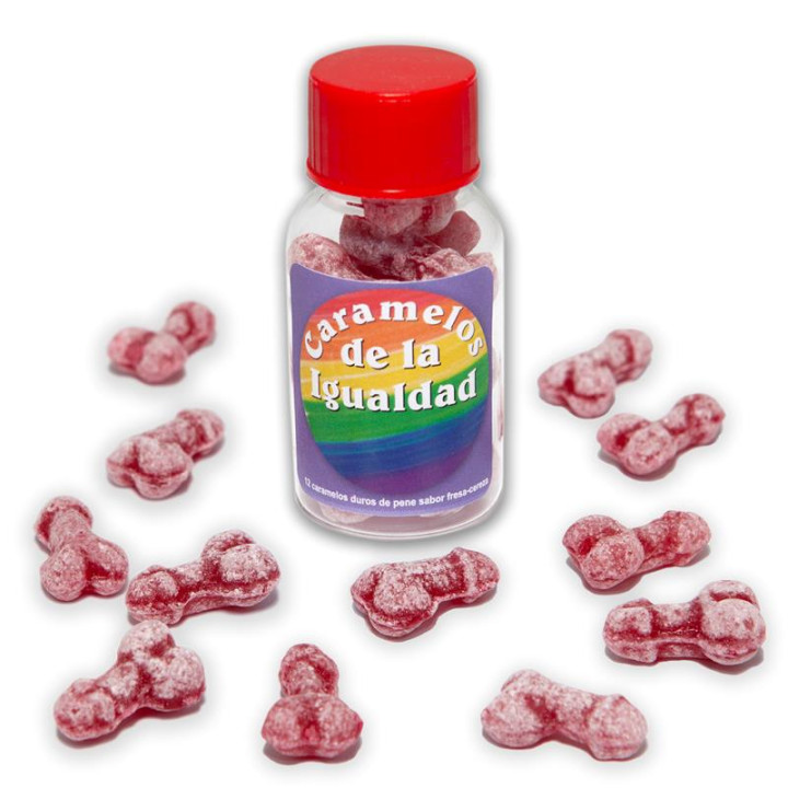 Bote Caramelos Pene Igualdad 12 und de Diverty Sex | VibraZon