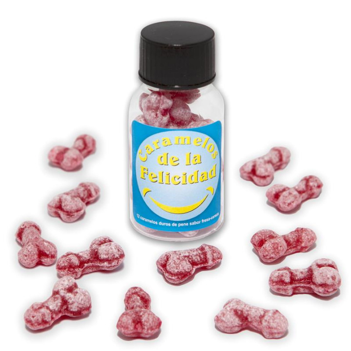 Bote Caramelos Pene Felicidad 12 und de Diverty Sex | VibraZon