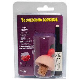 Tapón para Botella en Forma de Pecho de Diverty Sex | VibraZon