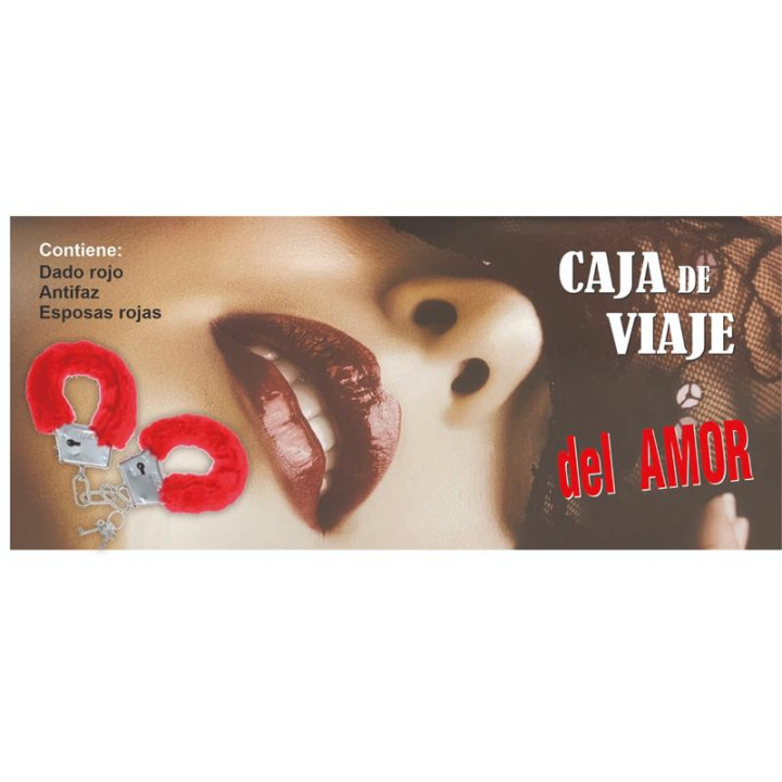 Caja del Amor con Esposas, Dado y Antifaz de Diverty Sex | VibraZon