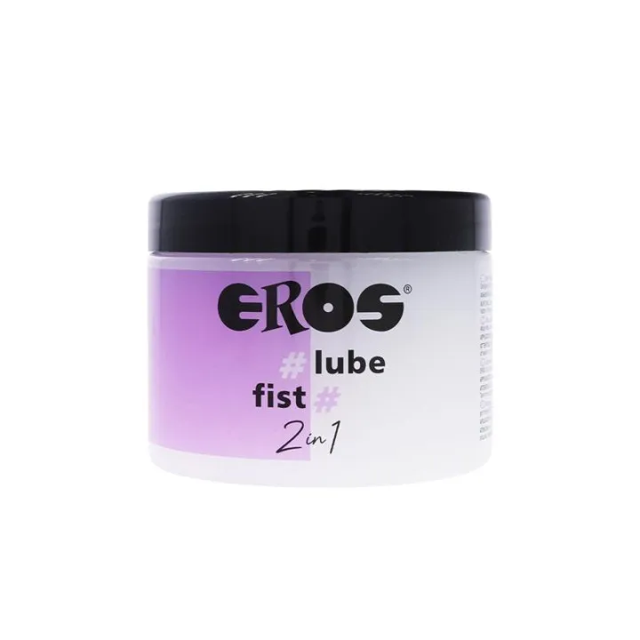 Lubricante de Fisting Base Agua y Silcona 2 en1 500 ml de Eros