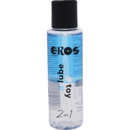 Lubricante Base de Agua 2 en 1 100 ml de Eros | VibraZon