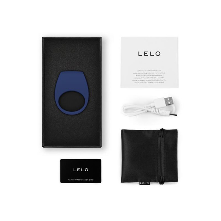 Tor 3 Anillo para Parejas con Lelo APP Base Blue | VibraZon