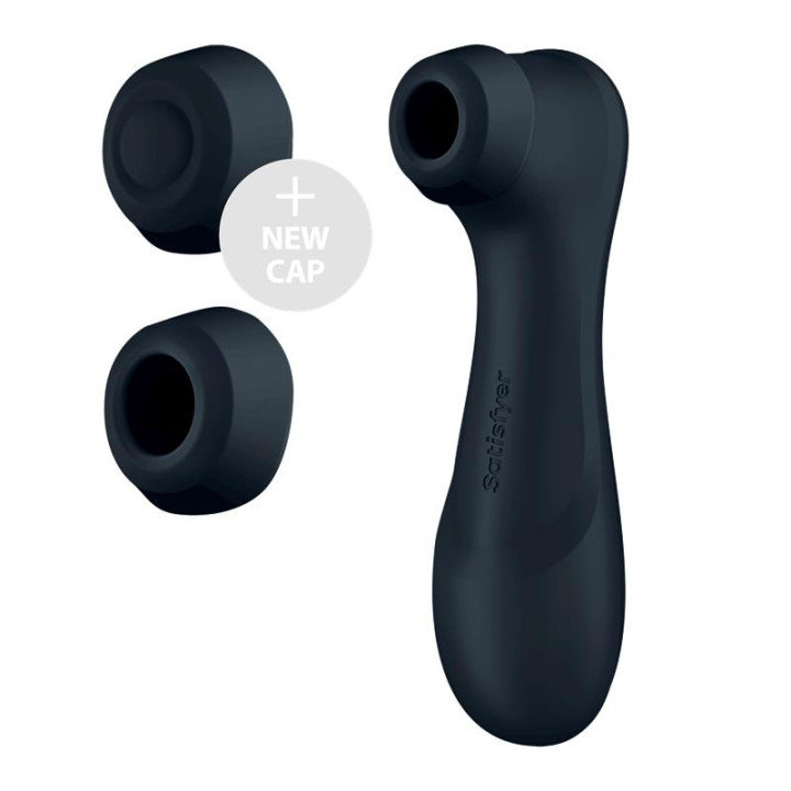 Pro 2 Gener 3 Liquid Air Technology Succión y Vibración Negro de Satisfyer | VibraZon