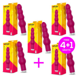 Pack 4+1 Laand Potente Vibrador USB de Fluïd | VibraZon