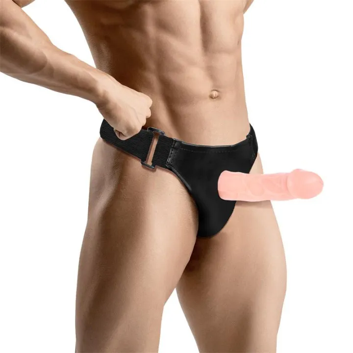 Atoor Arnés con Dildo Hueco Desmontable de Harness Collection Latetobed