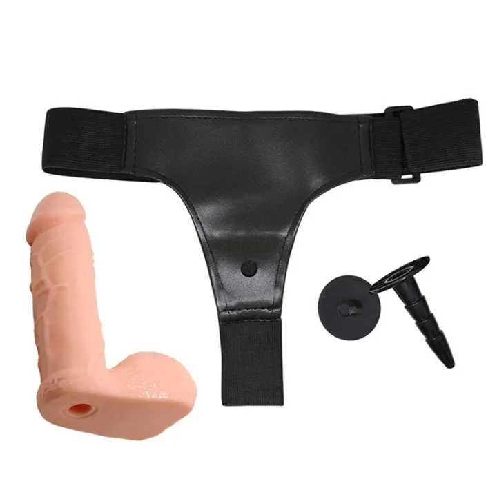 Flaxy Arnés con Dildo Flexible Desmontable de Harness Collection Latetobed