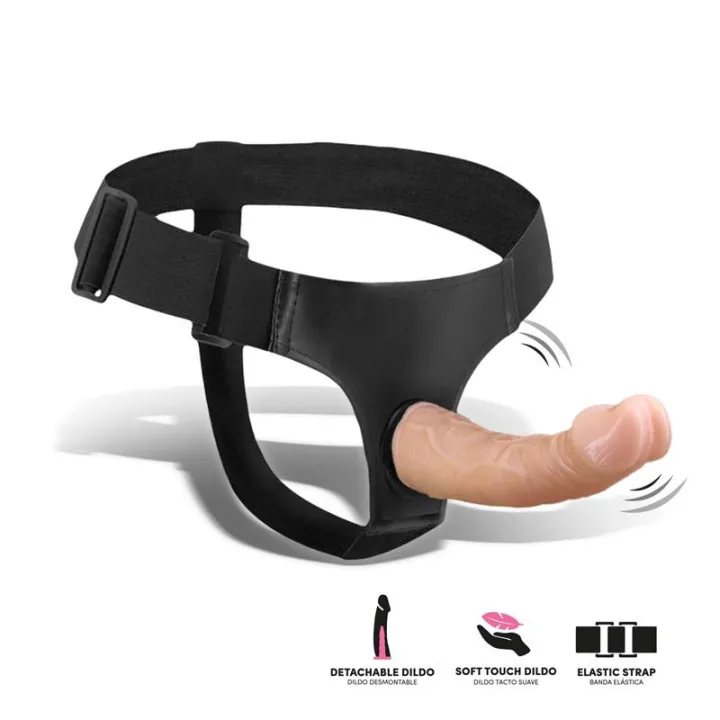 Nathy Arnés con Dildo Desmontable de Harness Collection Latetobed