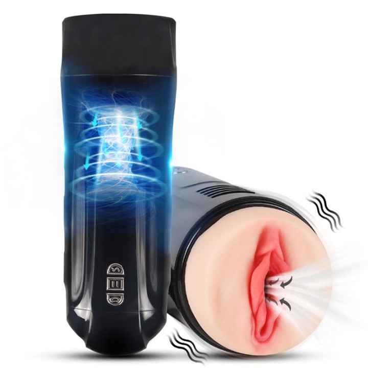 Truda Masturbador Automático Vibración y Succión Vagina de Juicy Lamour | VibraZon