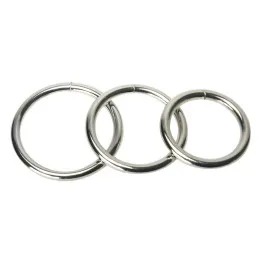 Trine Set 3 Anillos de Acero de Master Series
