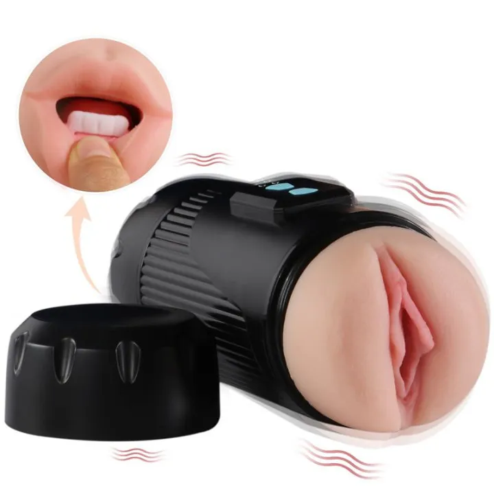 Masturbador Doble Vagina y Boca Kay de Juicy Lamour