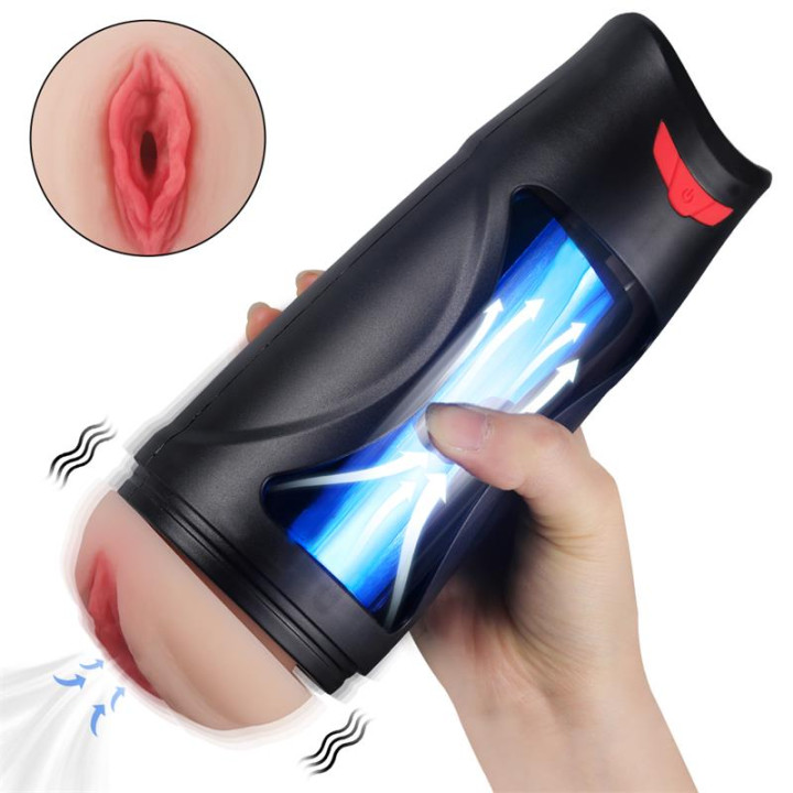 Masturbador Masculino Vagina con Gemidos Renee de Juicy Lamour | VibraZon