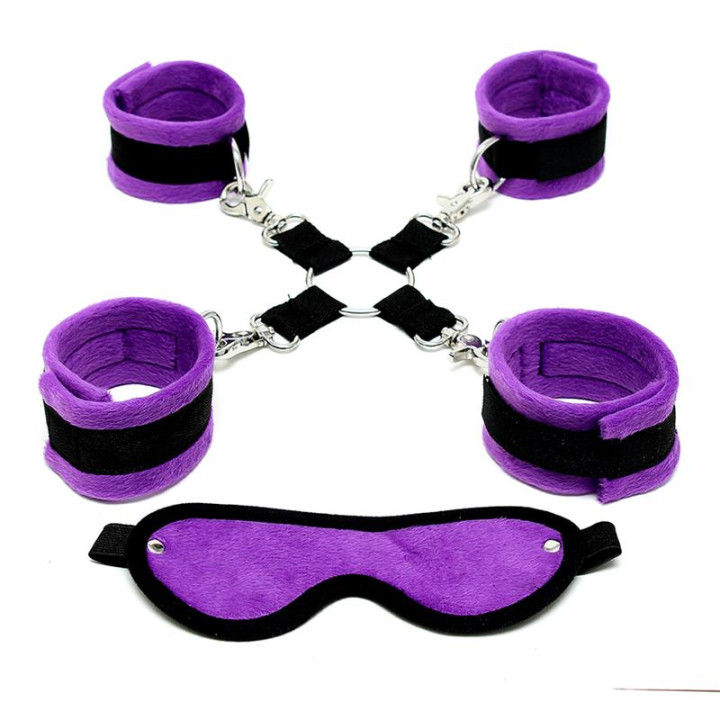 Set de Bondage Púrpura de Bondage Play | VibraZon