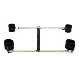 Barras Ajustables para Brazos y Piernas Color Negro de Bondage Play | VibraZon