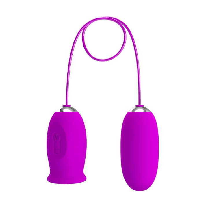 Daisy Huevo Vibrador y Estimulador con Lengua de Prettylove | VibraZon