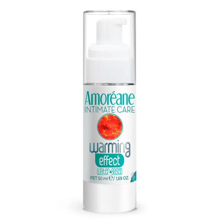 Lubricante Base Agua Efecto Calor 50 ml de Amoreane