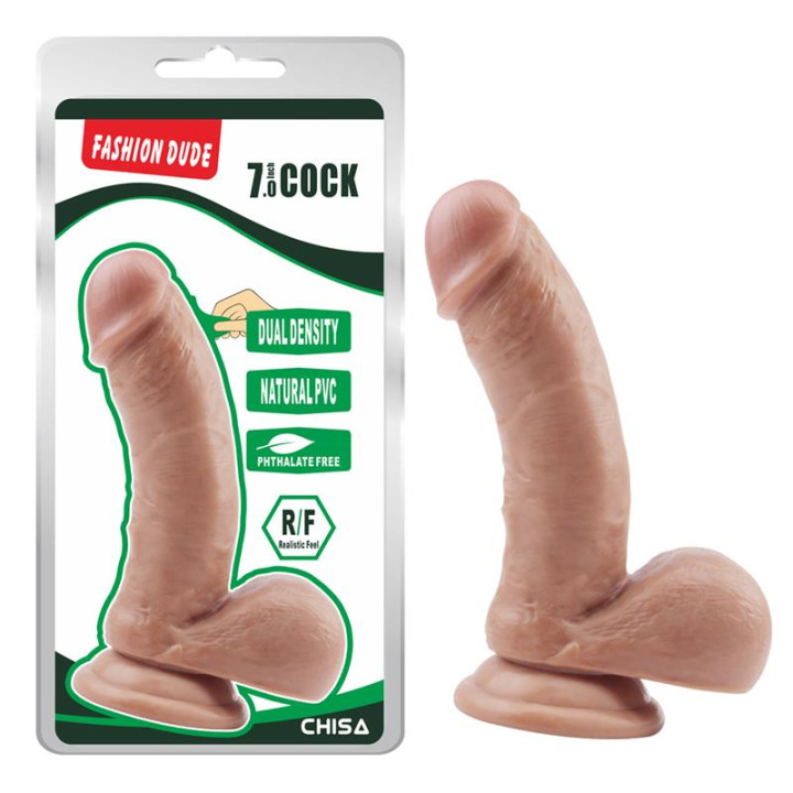 Dildo Fashion Dude 7 Natural de Chisa | VibraZon