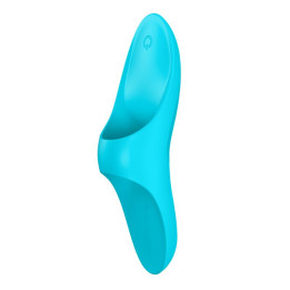Teaser Vibrador para el Dedo Light Blue de Satisfyer | VibraZon